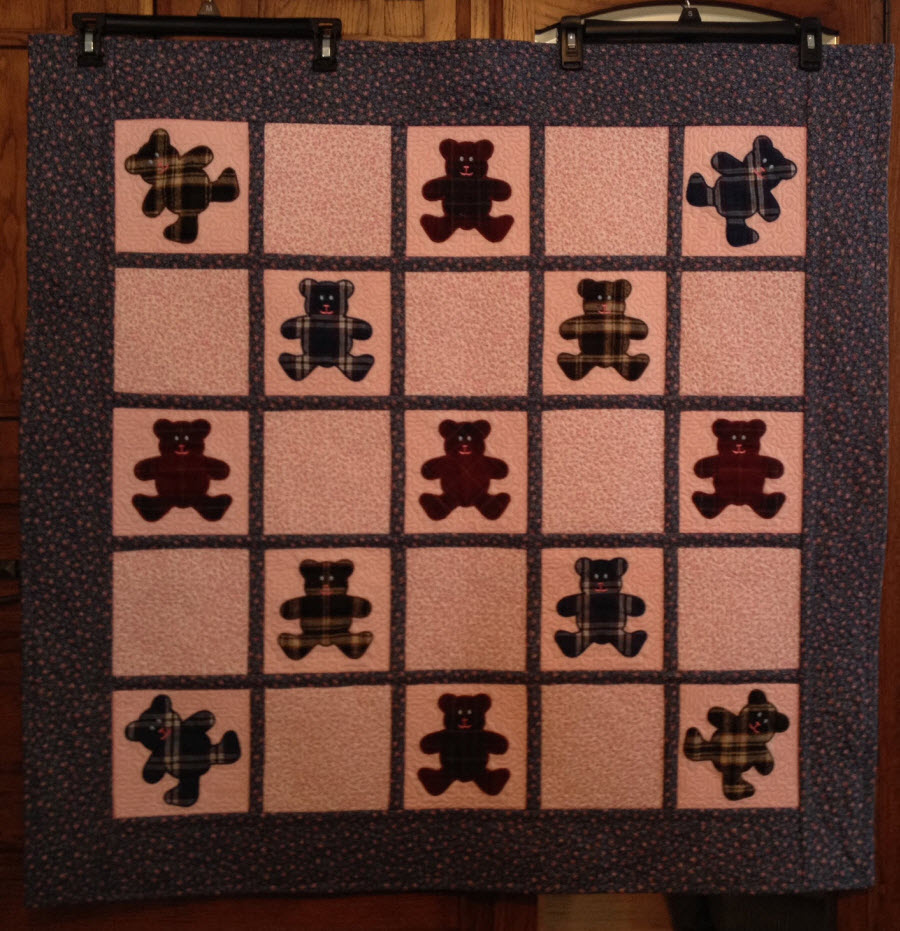 teddy bear quilt