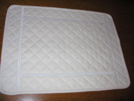 placemat binding edges