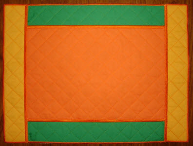 quilted placemat