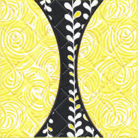 curvy applique squares