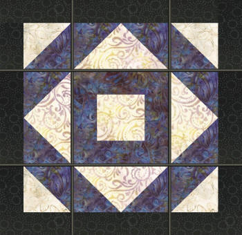snowball large quilt block