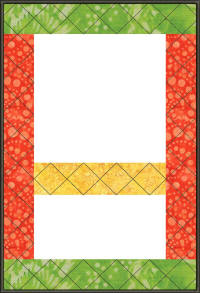 rectangle quilt in the hoop