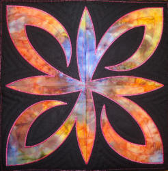 aloha applique set 4 4 squares joined