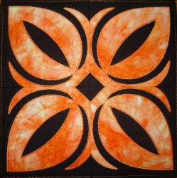 aloha applique set 8 4 squares joined