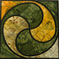 yin yang swirl square