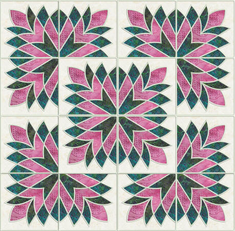 CCQ0533 - Vintage Beauty  (aka Cleopatra's Fan)