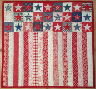 stars and stripes quilt project