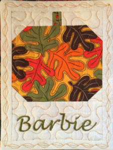 mug rug personalised