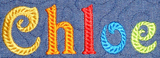 decorative alphabet name