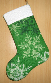 christmas stocking 5x7 in the hoop