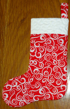 christmas stocking 5x7 in the hoop