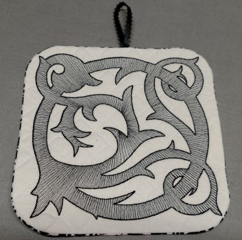 quilted trivet placemat