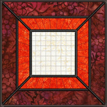 applique spool frame square