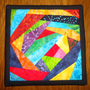 crumb square quilt in the hoop crazy patch