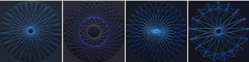 string art set 5 embroidery designs