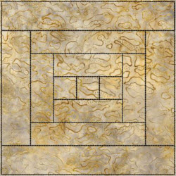 filler courthouse steps quilt square