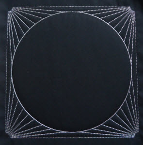 string art embroidery design