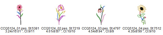 raw edge applique flowers designs