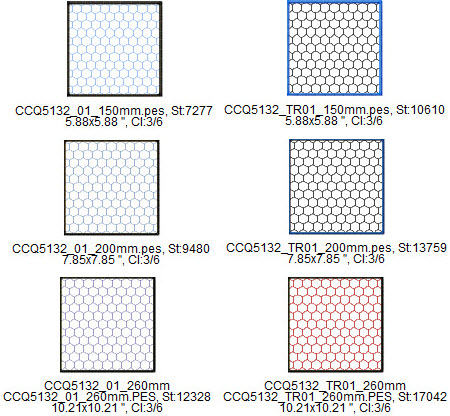 honeycomb quilting chicken  wire quilting