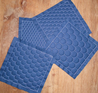 honeycomb chicken wire quilting