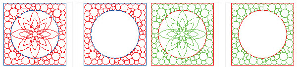 pebble quilting decorative