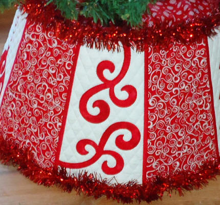 christmas tree collar