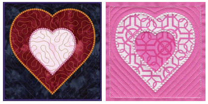 heart applique square in the hoop