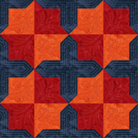 double square star quilt example1