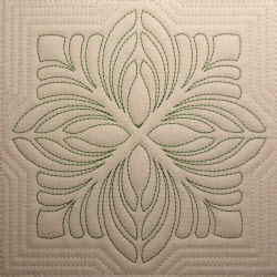 decorative quilting regular stitching