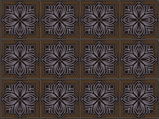decorative square example