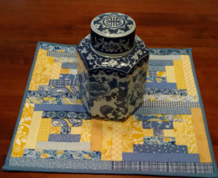 courthouse steps table topper
