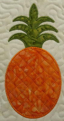 pineapple applique