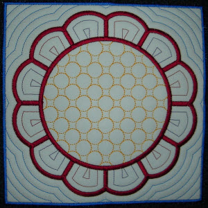 dresden flower just thread