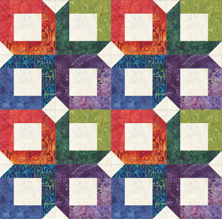 criss-cross quilt example 01