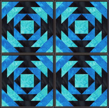 pineapple quilt example