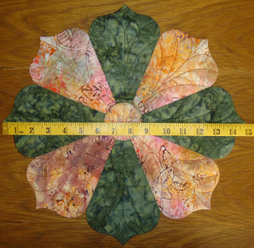 15 inch royal dresden table topper