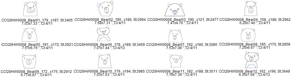 bears designs large