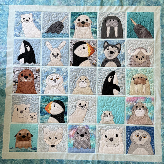 Arctic chill quilt